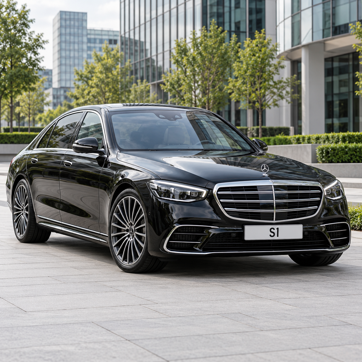 First Class chauffeur car